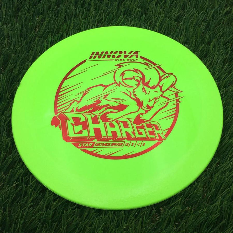Innova Star Charger with Burst Logo Stock Stamp- 150.29 Yellow