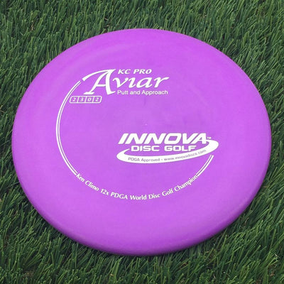 Innova Pro KC Aviar with Ken Climo 12x PDGA World Disc Golf Champion Stamp- 163.05 Purple