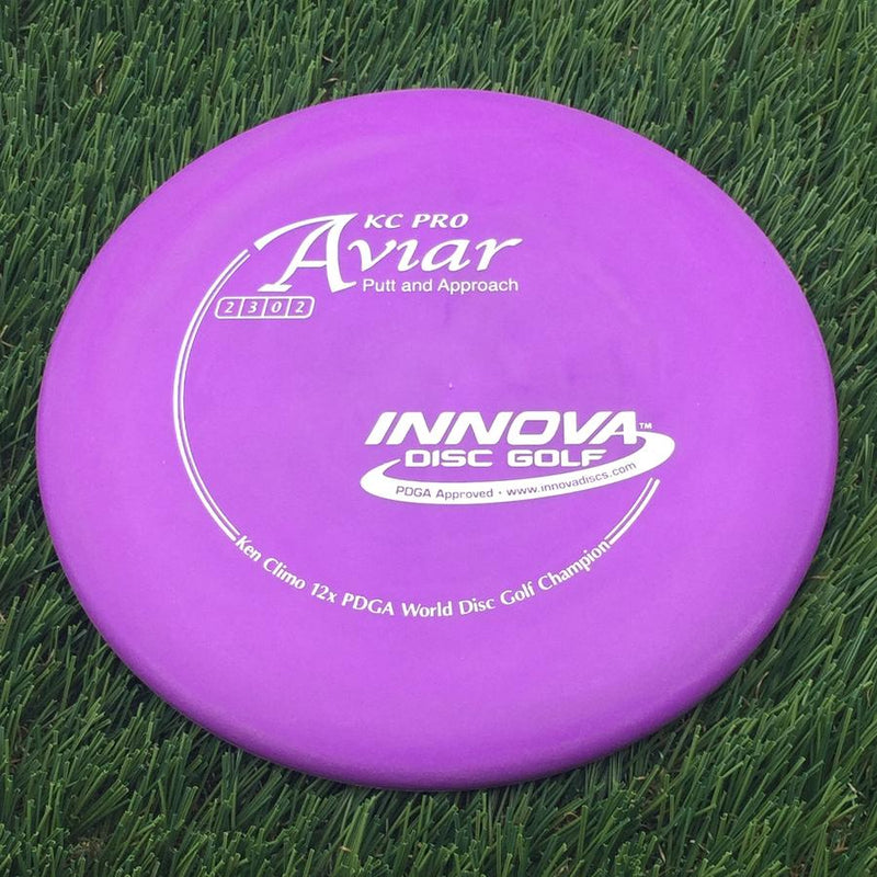Innova Pro KC Aviar with Ken Climo 12x PDGA World Disc Golf Champion Stamp- 163.05 Purple
