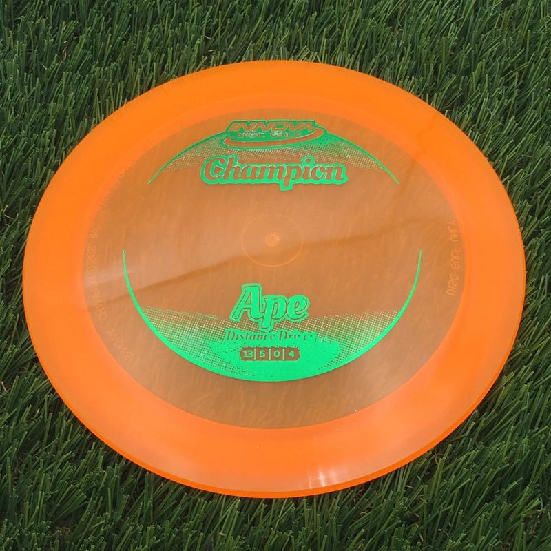 Innova Champion Ape with Circle Fade Stock Stamp- 176.58 Orange