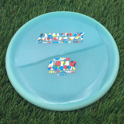 Innova Champion Aviar Putter with Burst Logo Stock Stamp- 158.25 Blue