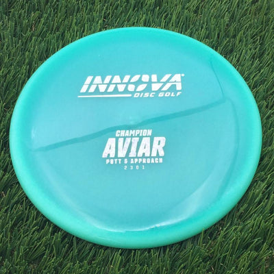 Innova Champion Aviar Putter with Burst Logo Stock Stamp- 158.34 Blue
