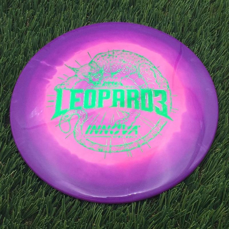 Innova Halo Star Leopard3 with Burst Logo Stock Stamp- 163.55 Purple