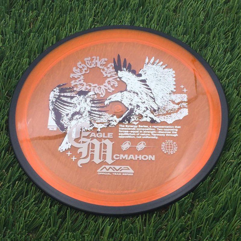 MVP Proton Resistor with The Eagle McMahon Synergy Series - Eagle Art by Green C Studio Stamp- 174.03 Orange