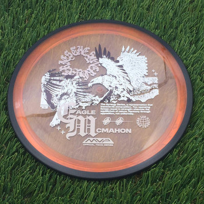 MVP Proton Resistor with The Eagle McMahon Synergy Series - Eagle Art by Green C Studio Stamp- 167.68 Orange