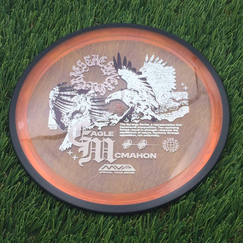 MVP Proton Resistor with The Eagle McMahon Synergy Series - Eagle Art by Green C Studio Stamp- 167.68 Orange
