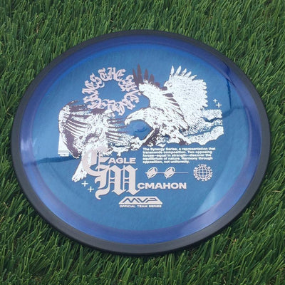 MVP Proton Resistor with The Eagle McMahon Synergy Series - Eagle Art by Green C Studio Stamp- 175.89 Blue