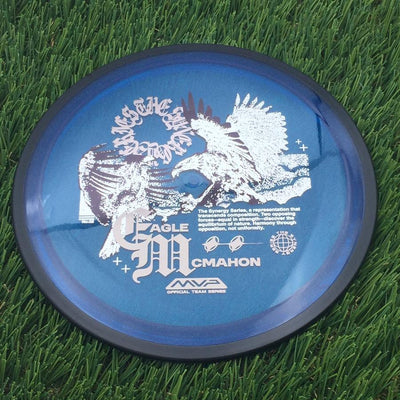 MVP Proton Resistor with The Eagle McMahon Synergy Series - Eagle Art by Green C Studio Stamp- 175.12 Blue