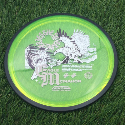 MVP Proton Resistor with The Eagle McMahon Synergy Series - Eagle Art by Green C Studio Stamp- 174.9 Yellow