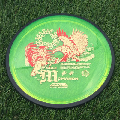 MVP Proton Resistor with The Eagle McMahon Synergy Series - Eagle Art by Green C Studio Stamp- 175.76 Yellow