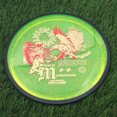 MVP Proton Resistor with The Eagle McMahon Synergy Series - Eagle Art by Green C Studio Stamp- 174.2 Yellow