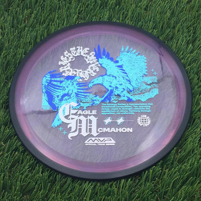 MVP Proton Resistor with The Eagle McMahon Synergy Series - Eagle Art by Green C Studio Stamp- 173.13 Purple