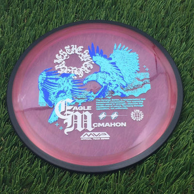 MVP Proton Resistor with The Eagle McMahon Synergy Series - Eagle Art by Green C Studio Stamp- 173.39 Pink