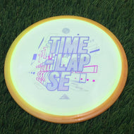 Axiom Neutron Time-Lapse with Special Edition (Retooled) Typography by Matthew Jorde Stamp - 173.3g - Orange Rim White - Orange Rim White / 173.26g