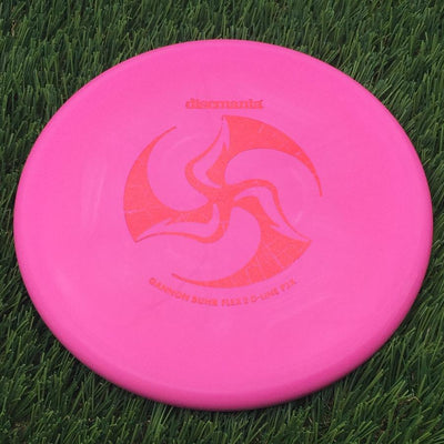 Discmania Italian D-Line Flex 2 P2x with Gannon Buhr Signature Series x Huk Lab Collaboration Stamp- 174.54 Pink