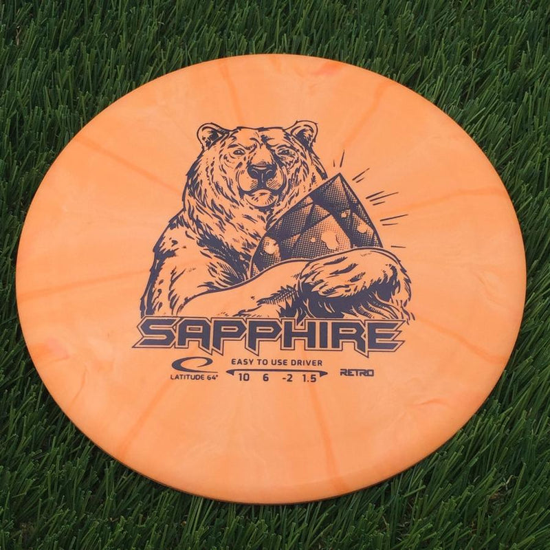 Latitude 64 Retro Burst Sapphire- 156.97 Orange