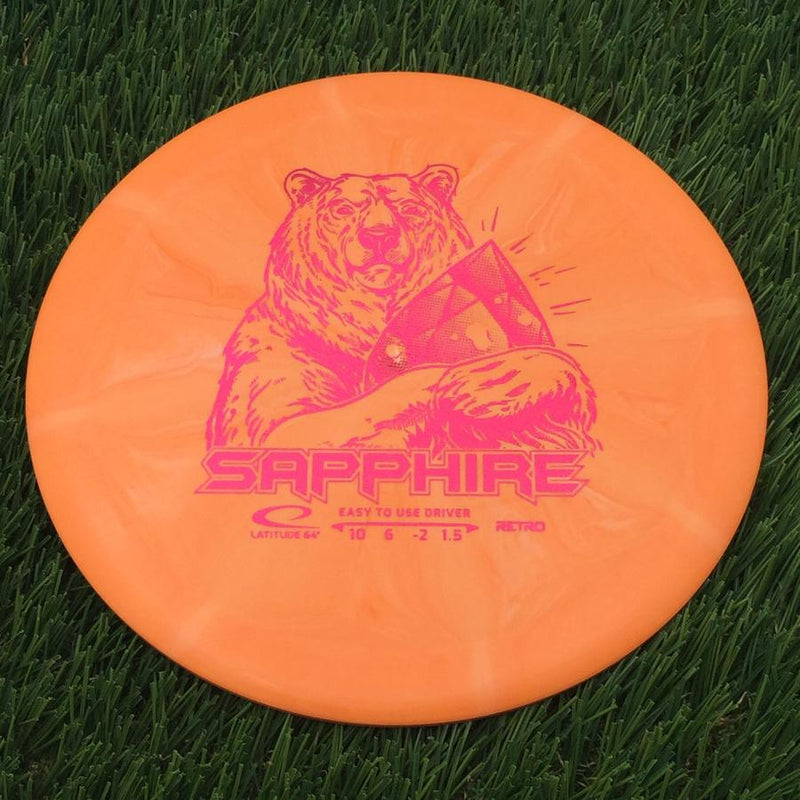 Latitude 64 Retro Burst Sapphire- 160.57 Orange