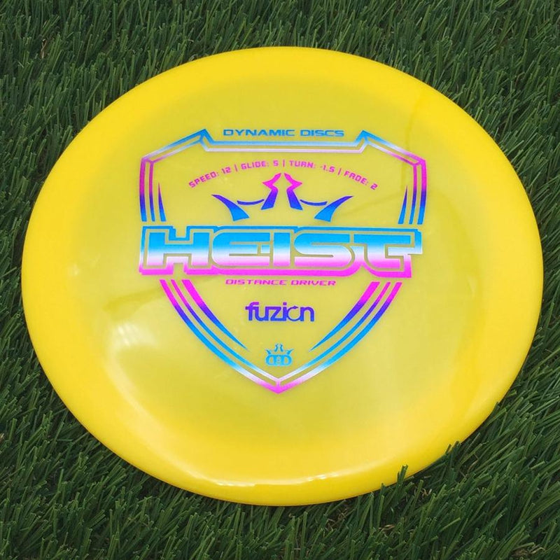 Dynamic Discs Fuzion Heist- 174.4 Yellow