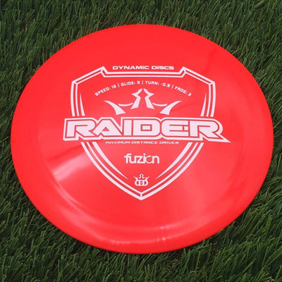 Dynamic Discs Fuzion Raider- 174.21 Red