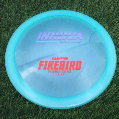 Innova Champion Firebird with Burst Logo Stock Stamp- 163.02 Blue