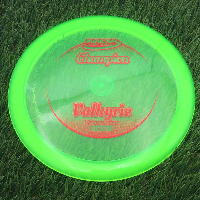 Innova Champion Valkyrie with Circle Fade Stock Stamp- 175.03 Green