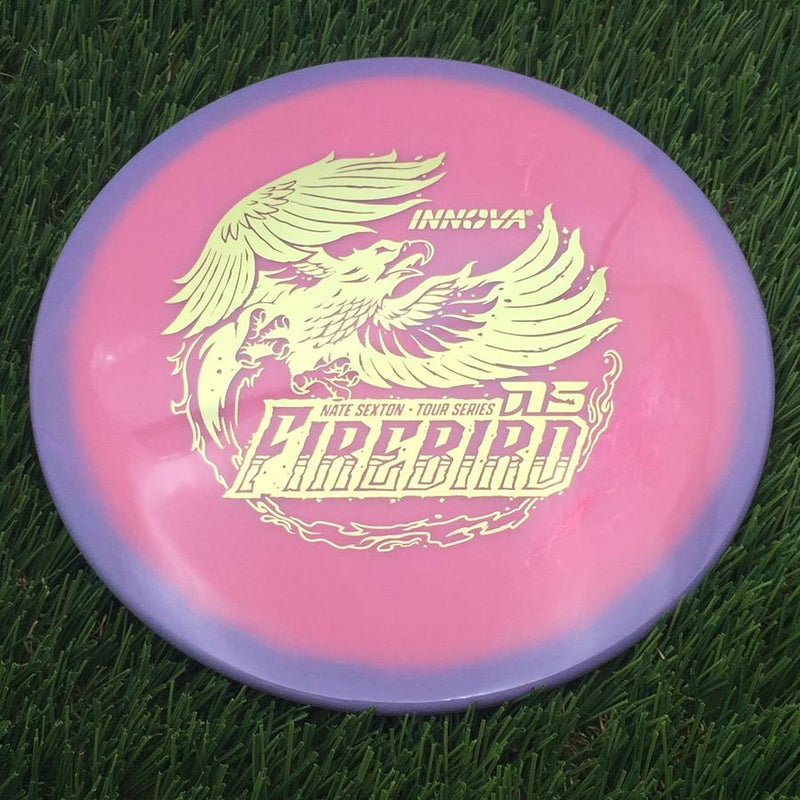Innova Proto Glow Halo Star Firebird with Nate Sexton Sexybird Star Team Tour Series 2025 Stamp- 173.88 Purple