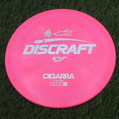 Discraft ESP Cigarra with Anthony Barela Signature - AB Stamp- 174.84 Pink