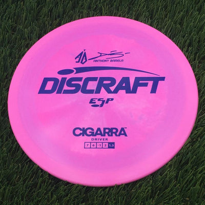 Discraft ESP Cigarra with Anthony Barela Signature - AB Stamp- 177.82 Pink