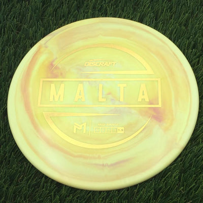 Discraft ESP Malta with PM Logo Stock Stamp Stamp- 169.69 Yellow