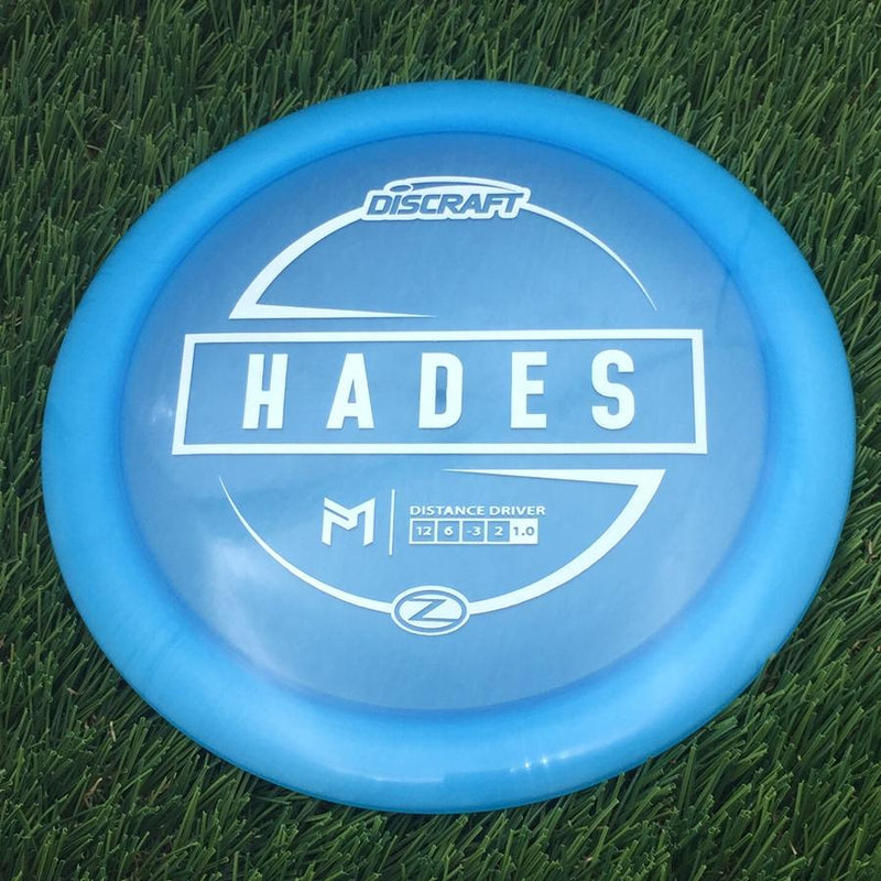 Discraft Elite Z Hades with PM Logo Stock Stamp Stamp- 177.48 Blue