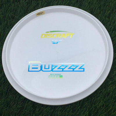 Discraft ESP Buzzz with Dye Line Blank Top Bottom Stamp- 175.22 White