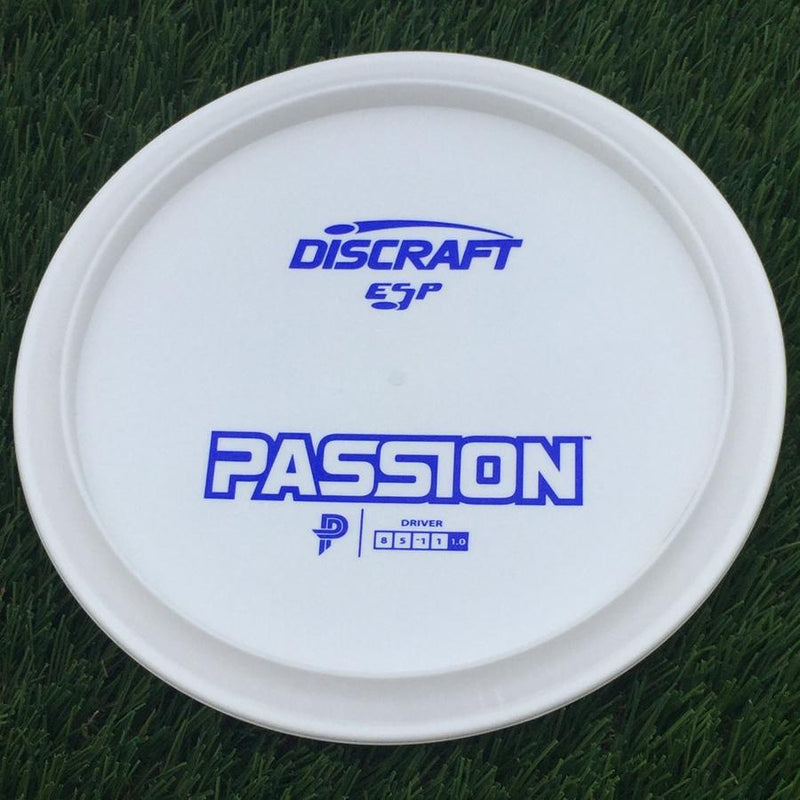 Discraft ESP Passion with Dye Line Blank Top Bottom Stamp- 175.84 White