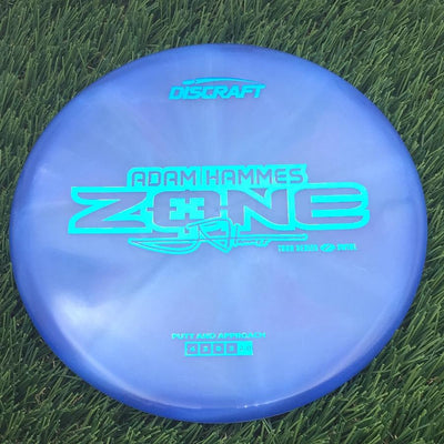Discraft Elite Z Swirl Zone with Adam Hammes 2025 Tour Series Stamp- 175.12 Blue
