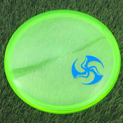 Dynamic Discs Lucid Ice Suspect with Huk Lab Trifly Stamp- 173 Green