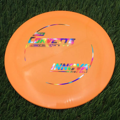 Innova Pro Corvette with Burst Logo Stock Stamp- 171.52 Orange