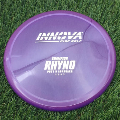 Innova Champion Rhyno with Burst Logo Stock Stamp- 168.04 Purple