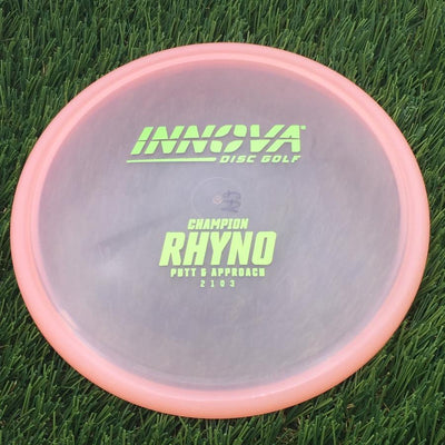 Innova Champion Rhyno with Burst Logo Stock Stamp- 171.26 Pink