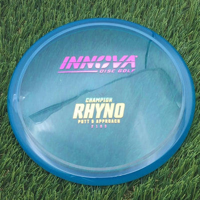 Innova Champion Rhyno with Burst Logo Stock Stamp- 174.33 Blue