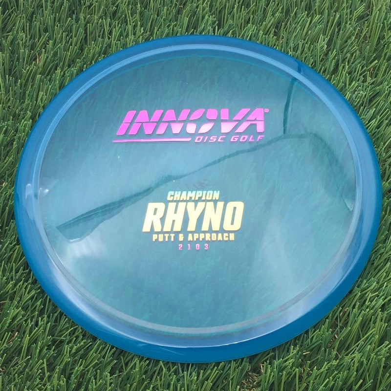 Innova Champion Rhyno with Burst Logo Stock Stamp- 174.33 Blue