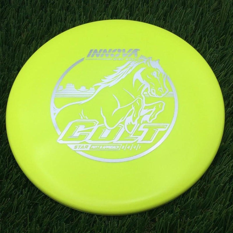 Innova Star Colt with Burst Logo Stock Stamp- 172.4 Yellow