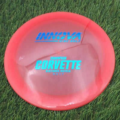 Innova Champion Corvette with Burst Logo Stock Stamp- 169.59 Red