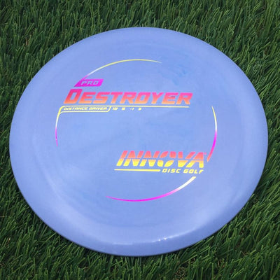 Innova Pro Destroyer with Burst Logo Stock Stamp- 174.49 Blurple