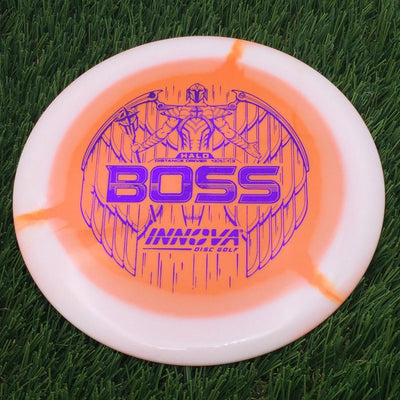 Innova Halo Star Boss with Burst Logo Stock Stamp- 153.33 Orange
