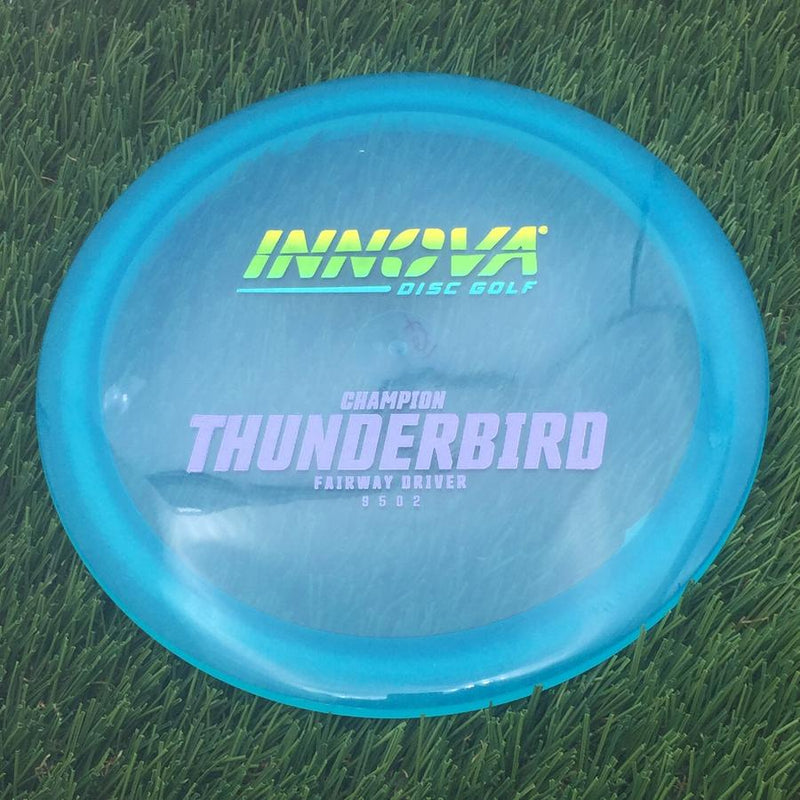 Innova Champion Thunderbird with Burst Logo Stock Stamp- 168.29 Blue