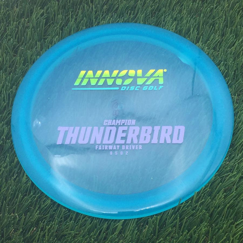 Innova Champion Thunderbird with Burst Logo Stock Stamp- 169.3 Blue