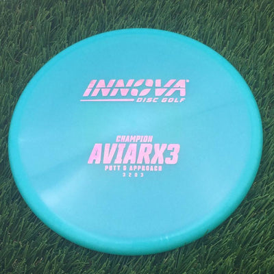 Innova Champion AviarX3 with Burst Logo Stock Stamp- 166.63 Blue