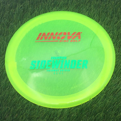 Innova Champion Sidewinder with Burst Logo Stock Stamp- 157.68 Yellow
