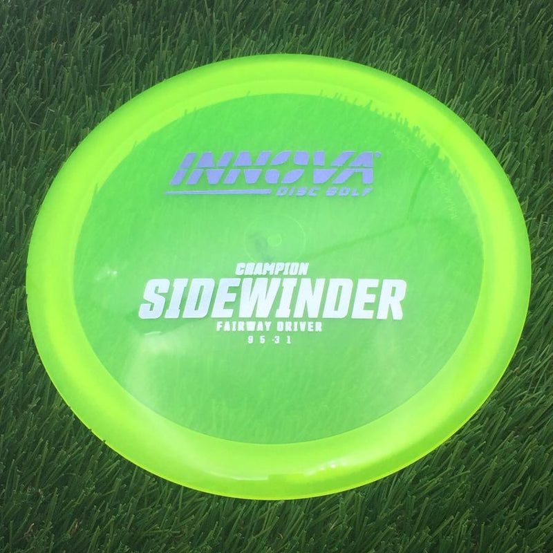 Innova Champion Sidewinder with Burst Logo Stock Stamp- 157.73 Yellow