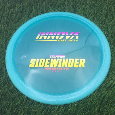 Innova Champion Sidewinder with Burst Logo Stock Stamp- 142.38 Blue