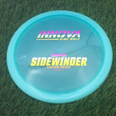 Innova Champion Sidewinder with Burst Logo Stock Stamp- 144.08 Blue